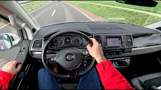 2019 VW T6 Transporter Multivan 4Motion [2.0 TDI - 199 HP] POV Test Drive