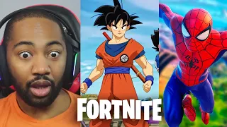 NON Fortnite Player Reacts to Fortnite Crossover Trailers