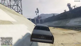 GTA 5 - Driving on the L.A. River