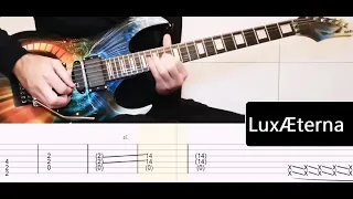 Lux Æterna Full Metallica Cover | Guitar Tab | Lesson | Tutorial