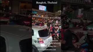 The Chaos and Beauty of Bangkok Traffic #imseeingtheworld.com