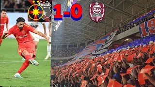 STEAUA(FCSB) 1-0 CFR CLUJ, revenire  a Peluzei Nord in Ghencea cu o coregrafie, golul lui Compagnio