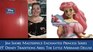 Jim Shore Masterpiece Enchanted Princess Series 15” Disney Traditions Ariel The Little Mermaid