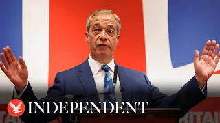 Watch again: Nigel Farage confirms he will stand for Reform UK in general election