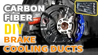 How to Bake Prepreg Carbon Fiber Brake Cooling Ducts in an Oven [DIY]