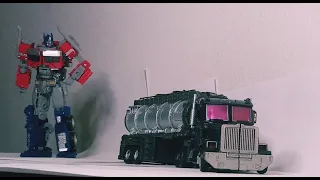 Transformers Optimus Prime Stop Motion Test