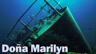 The wreck of the Philippine ferry MV Doña Marilyn