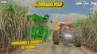 FS22 VIDA REAL | COMEÇANDO COLHEITA DE CANA | USINA SÃO MARTINHO | EP.02 @connectmodding