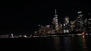 Night Manhattan🌃 // Вид на ночной Манхэттен, Нью Йорк