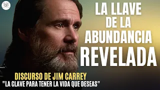 👉 ¡IMPACTANTE discurso de Jim Carrey! | "Atrae a tu vida eso que anhelas" | La Ley de la Atracción ✅