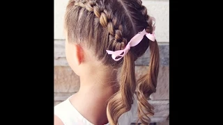 How to: Knotted French Braid Pigtails Tutorial | Brown Haired Bliss