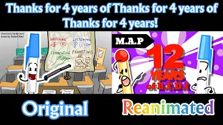Thanks for 4 years of Thanks for 4 years of Thanks for 4 years! : Original vs Reanimated!