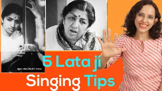 5 Singing Tips by Lata Mangeshkar Explained | Breathing Techniques