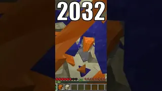 minecraft physics in 2022 vs 2032 vs 2042 #shorts