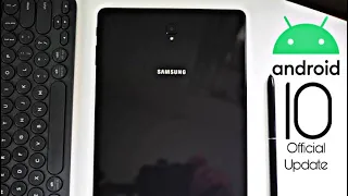 Samsung Galaxy Tab S4 Official Android 10 Update