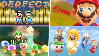 Evolution of True Secret Endings in Super Mario Games (1986 - 2021)