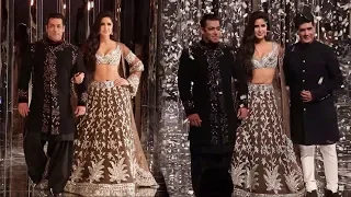 Salman Khan's SIZZLING RAMP WALK With Girlfriend Katrina Kaif Holding Hands | Full Video