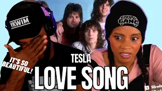 *BRAD CRIED* 🎵 Tesla "Love Song" Reaction