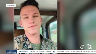 Parents identify one of five marines who died in helicopter crash