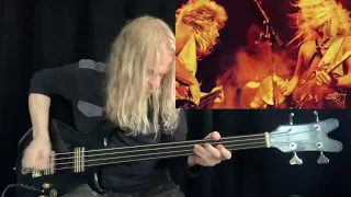 Tony Franklin • Playing Valley Of The Kings - On the Bass It Was Recorded On!