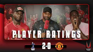 Rashford, Antony & Bruno SHOCKING! | Tottenham 2-0 Man United | Player Ratings