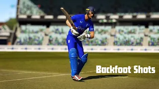 Cricket 24 Back-foot Shots vs Spin Bowling | New Shots PS5