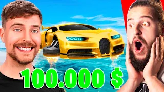 COCHES DE $1 VS COCHE de $100,000,000 | REACCIÓN A MRBEAST