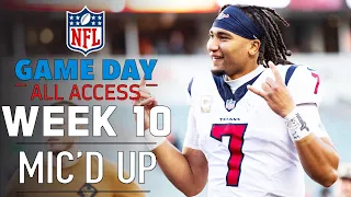 NFL Week 10 Mic'd Up, "I'm scared of our defense" | Game Day All Access