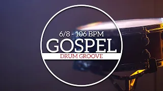 6/8 Odd Time Gospel Groove for Practice 106Bpm