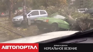 Нереальное везение на дорогах (These people are unreal lucky)