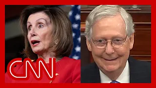 McConnell scoffs at Pelosi's impeachment move