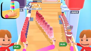 Popsicle Stack ​- All Levels Gameplay Android,ios (Levels 155-156)