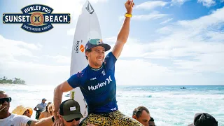 Jack Robinson Reminds World's Best Of Heavy Water Super Powers, Takes Win At Sunset Beach