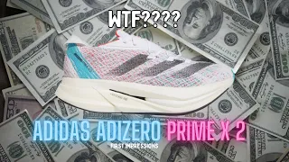 ADIDAS ADIZERO PRIME X 2 - First Impressions  - WORTH THE MONEY?