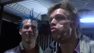 The Terminator scene with punks HD