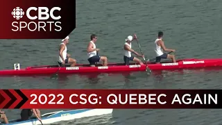 Quebec continues canoe kayak success with gold in men’s IC-4 500m race at 2022 Canada Summer Games