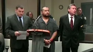 George Zimmerman served divorced papers in jail