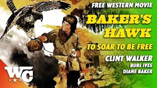 Baker's Hawk | Full Adventure Western | Free HD 1976 Classic Drama Film | @Western_Central