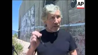 Pink Floyd's Roger Waters in West Bank