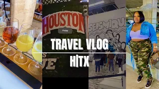 Travel Vlog: Houston|TX|Turkey Leg Hut|Parma Lounge|Seismique Museum|Mini Fenty Skin Care Routine|