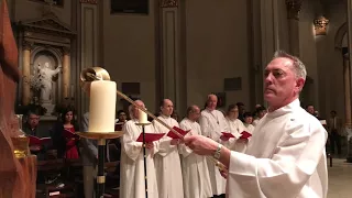 Holy Week 2018 at St. James Cathedral, Seattle