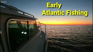 Early Atlantic Deep Sea Fishing in a small Crooked PilotHouse Boat one of a Kind Build Crooked