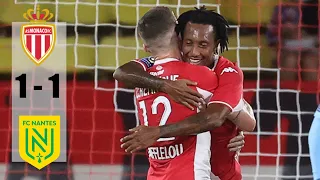 Monaco vs Nantes 1-1 All Goals & Highlights 2021 HD