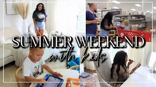 Summer Day Our Weekend Routine | GRWM, Summer Learning, Family Time!