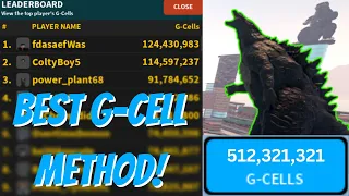 BEST G-CELL METHOD - ROBLOX Kaiju Universe