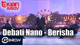 Opinion - Debati Nano - Berisha (31 janar 2002)