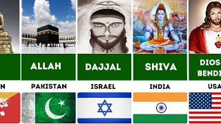 Gods From Different Countries | Major Religions From Different Countries