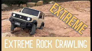 Extreme Rock Crawling with Mini Z Suzuki Jimny