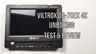 Viltrox DC-70EX 4K Unbox & Test