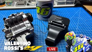 Build Valentino Rossi's YZR-M1 Motorcycle LIVE - Pack 8 - Stage 32-36